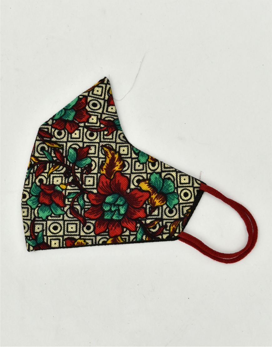 Reusable Printed Anti Dust & Covid Soft Fabric Mask