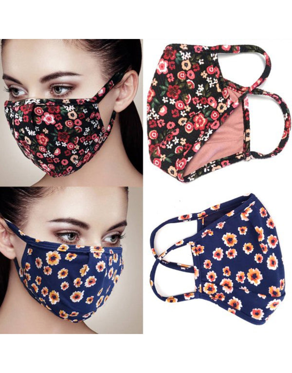 Reusable Printed Anti Dust & Covid Soft Fabric Mask
