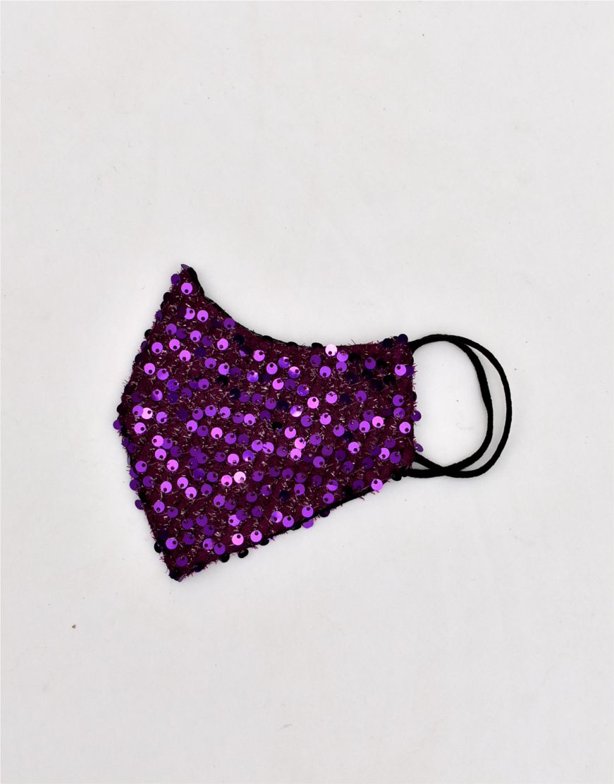 Sequin Fancy Dust Mask / Wedding Mask / Party Mask / Fashion Mask / Covid Mask