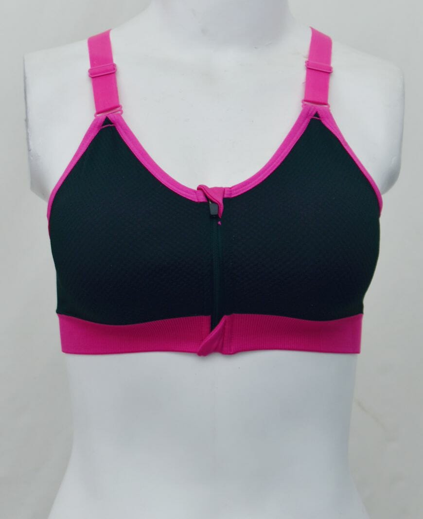 Front Zipper Sports Bra