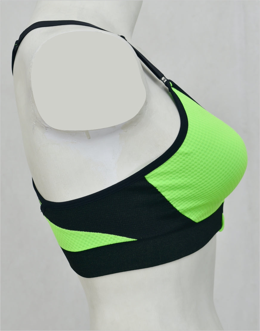 Front Zipper Sports Bra