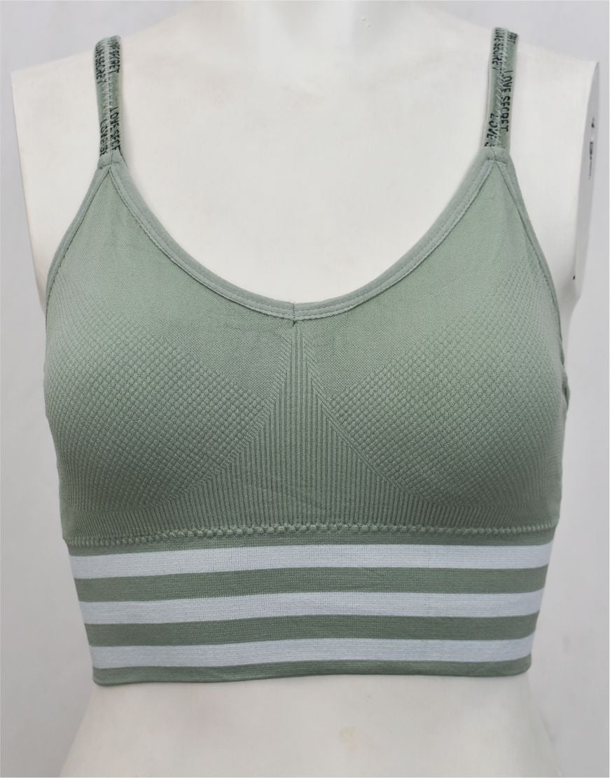 Wide Band Sports Bra