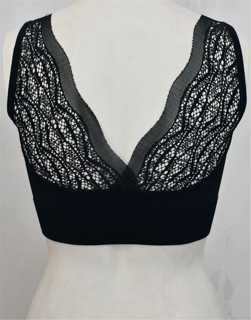 Net Back Sports Bra