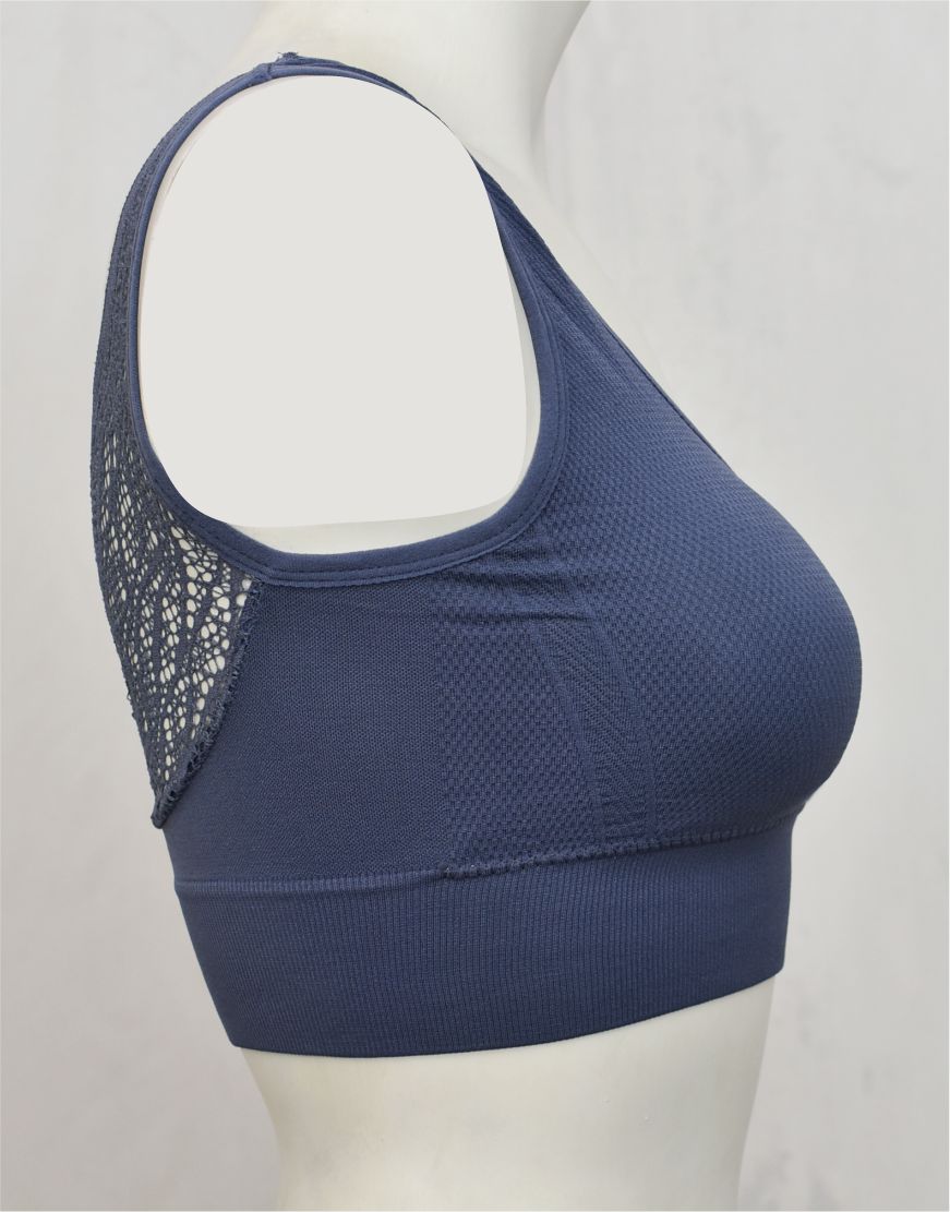 Net Back Sports Bra