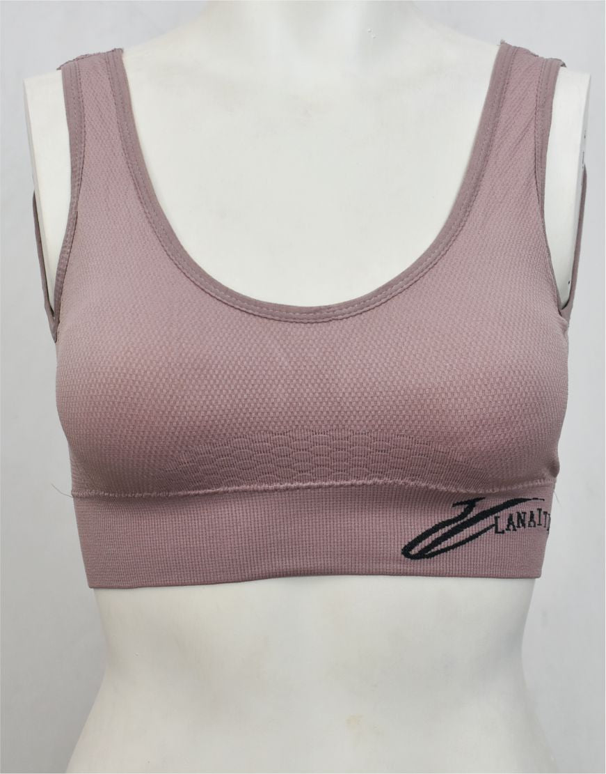 Net Back Sports Bra