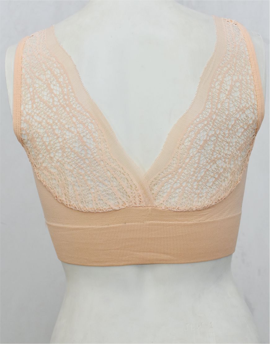 Net Back Sports Bra