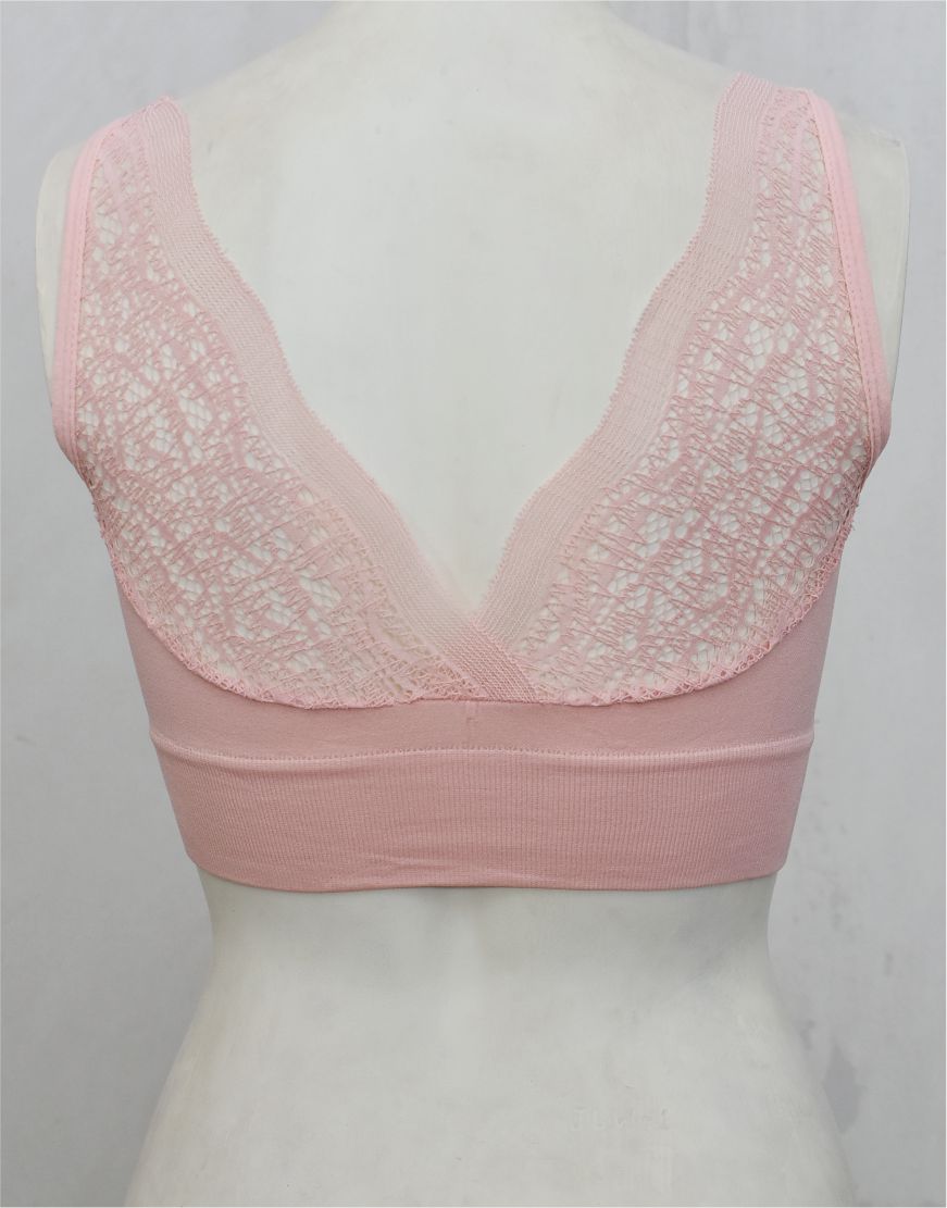 Net Back Sports Bra