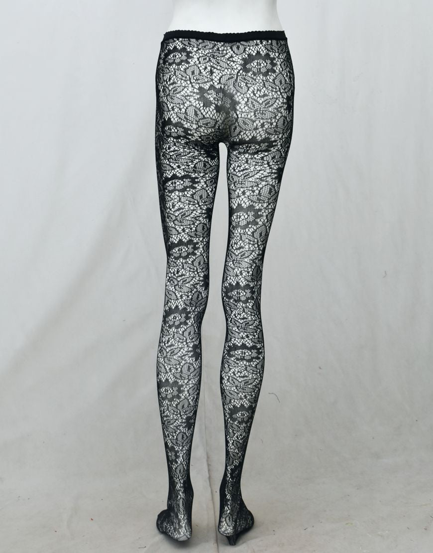 Floral Leg Stocking SG10