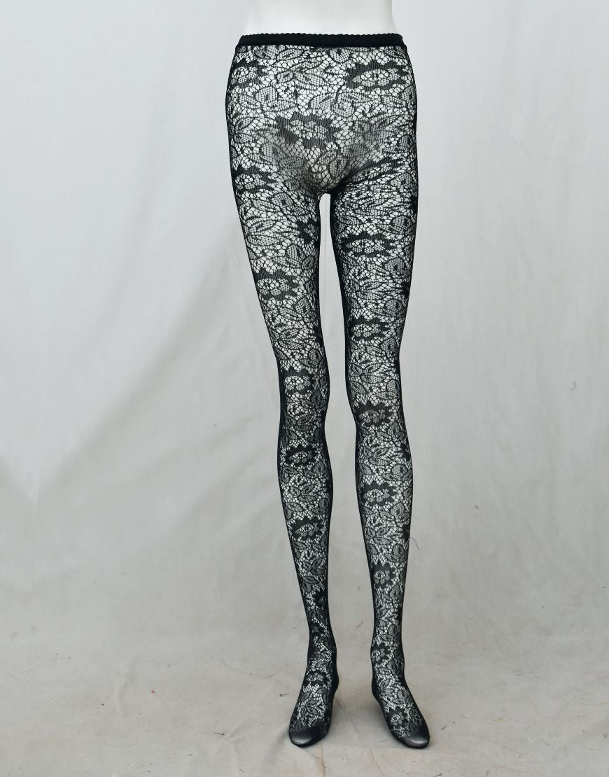 Floral Leg Stocking SG10