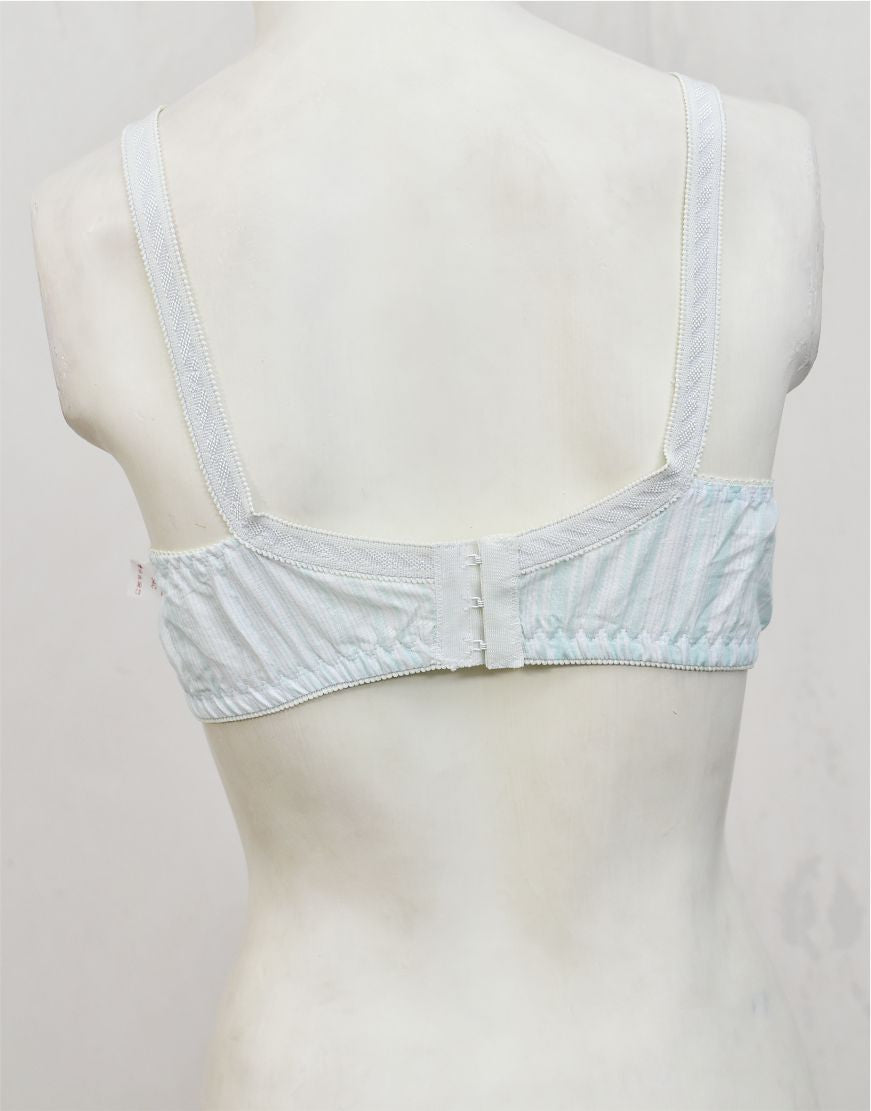 Pack of 3 Printed Cotton Woven Fabric Bras FN143 (Non-Padded, Non Wired)