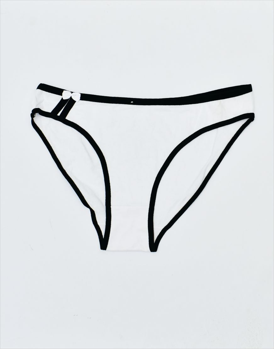 Low Waist Modern Stretchable Cotton Bikini Brief Panty (Waist: 26" to 38")
