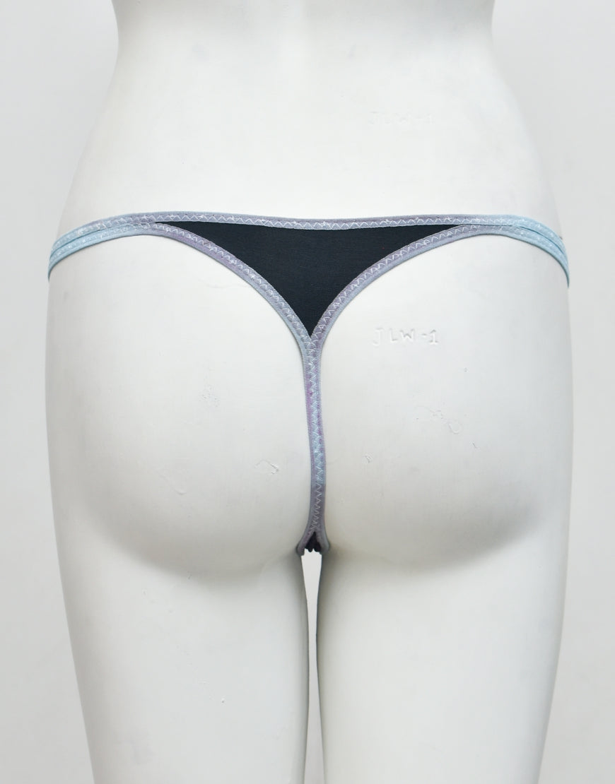 Floral Print Thong Panty