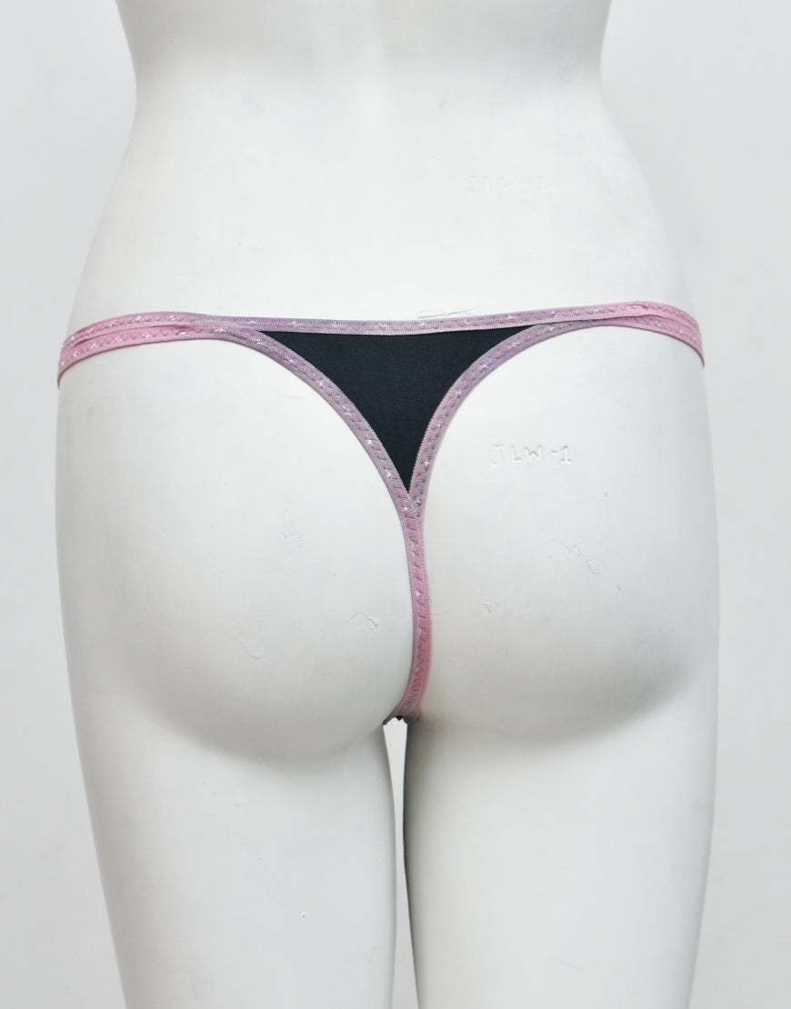 Floral Print Thong Panty