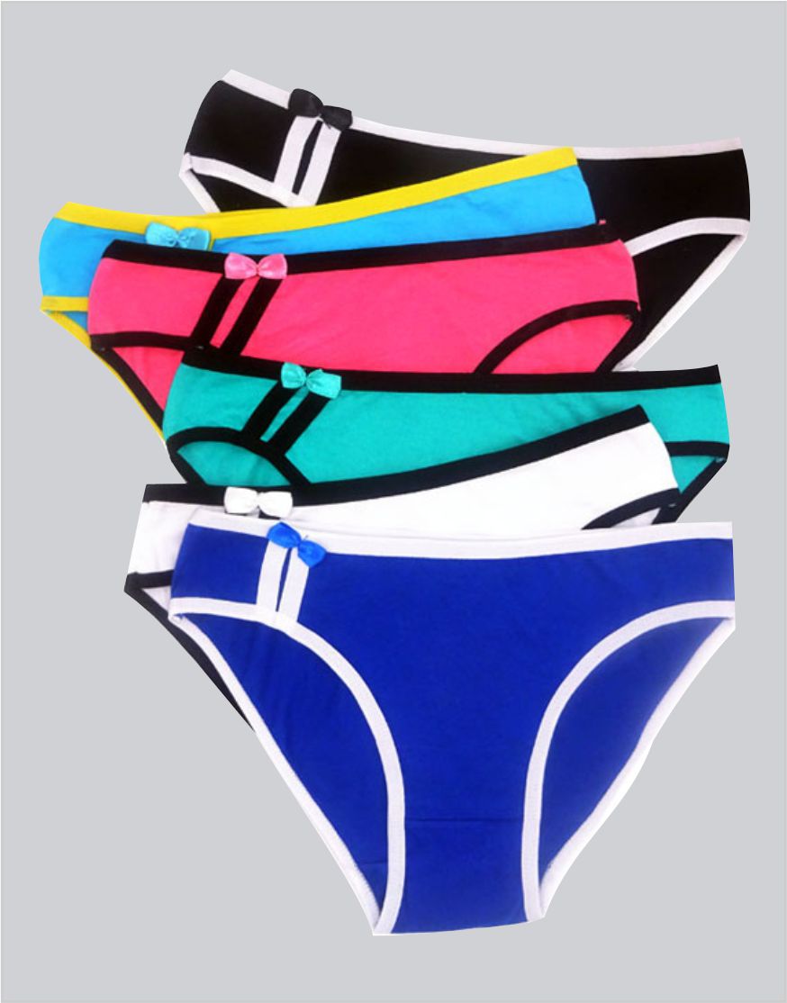 Low Waist Modern Stretchable Cotton Bikini Brief Panty (Waist: 26" to 38")