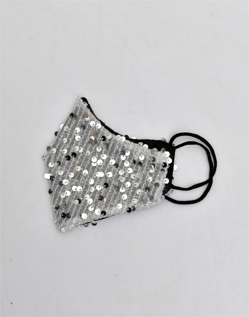 Sequin Fancy Dust Mask / Wedding Mask / Party Mask / Fashion Mask / Covid Mask
